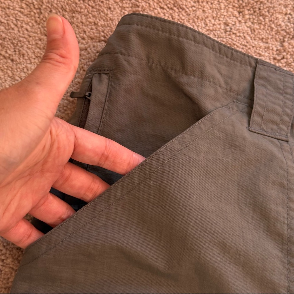 2/$15 Alpine Design Women Gray Pants Medium Convertible Short Hiking Pants  Y2K - Picture 7 of 15